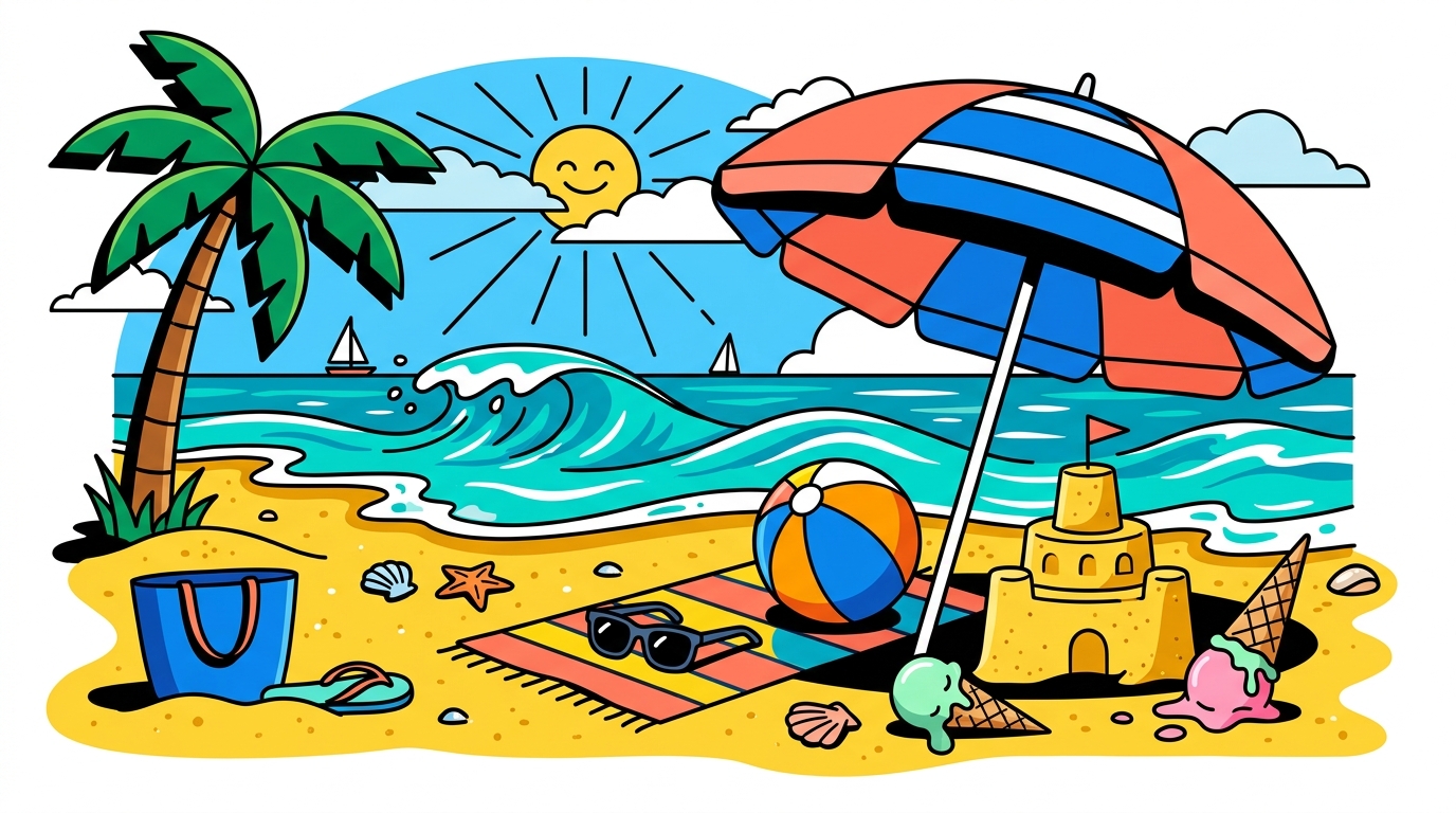 Zomer & Strand Bingo Maker